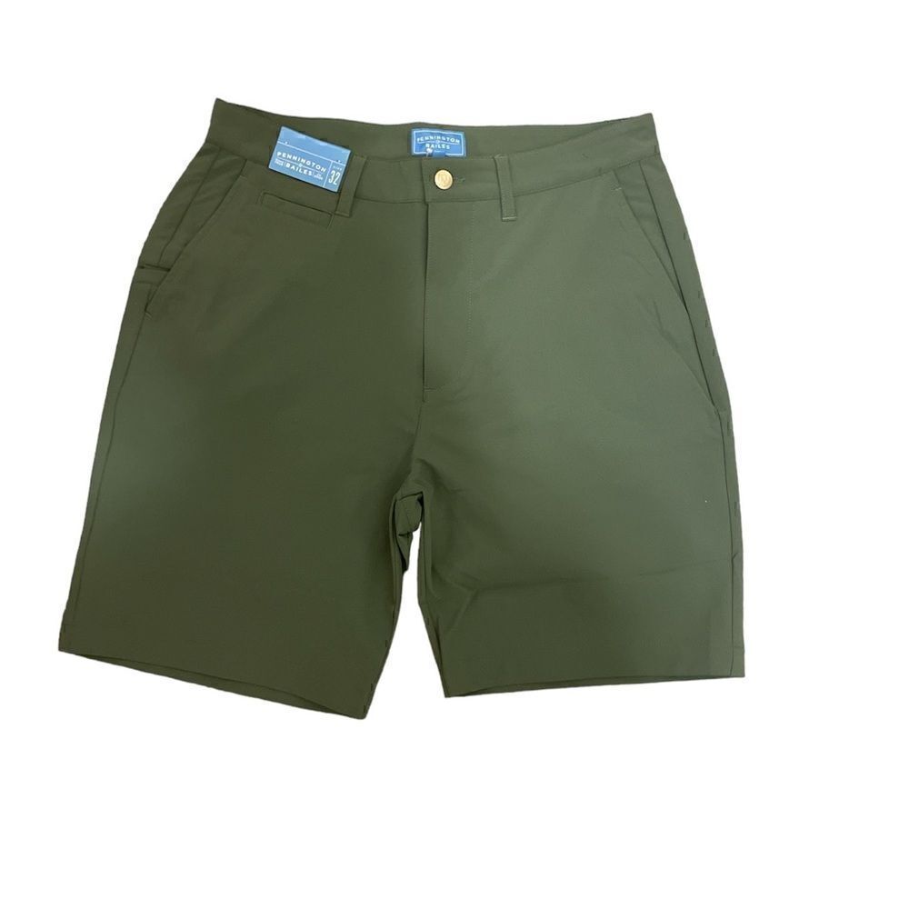 Pennington & Bailes Men Green Shorts - Size 32- NWT